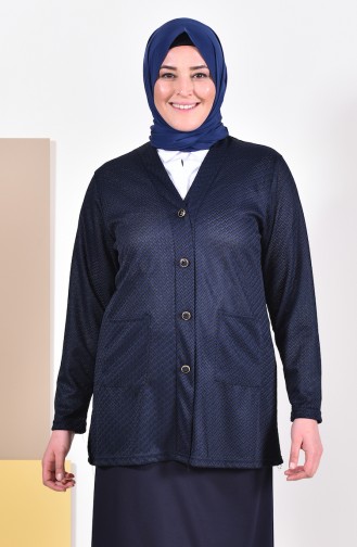 Navy Blue Cardigans 4701-02