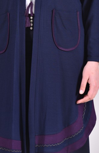 Navy Blue Cardigans 50535-02