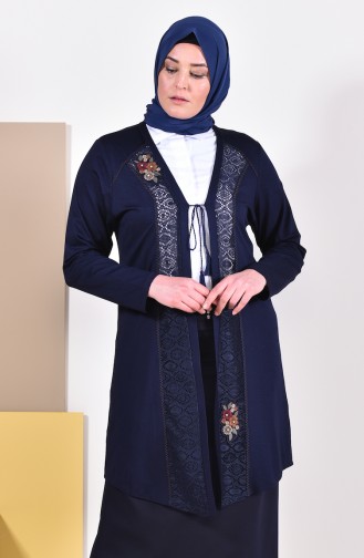 Navy Blue Cardigans 50542-03