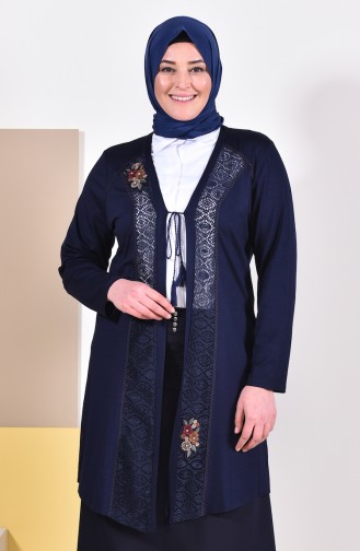 Navy Blue Cardigans 50542-03