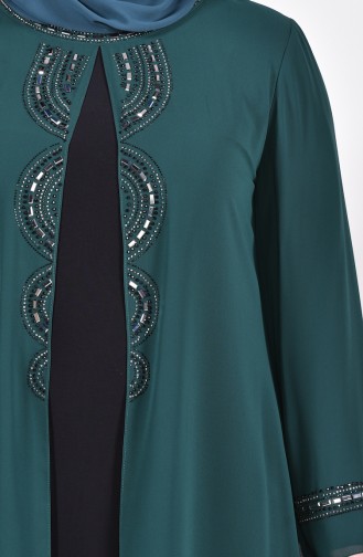 Emerald İslamitische Jurk 1045-02