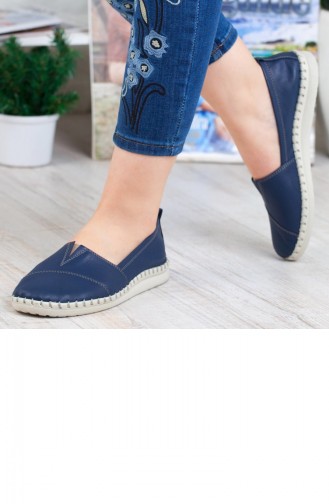 Navy Blue Casual Shoes 192YEVA000106NU