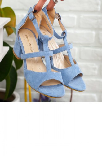 Baby Blue High-Heel Shoes 192YEVR00122273