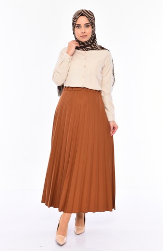 iLMEK Pleated Skirt 5224-08 Taba 5224-08