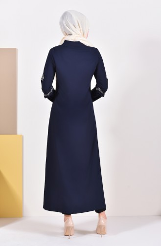 Dunkelblau Abayas 61280-03