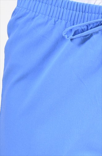 Pantalon Large élastique 2069B-06 Bleu 2069B-06