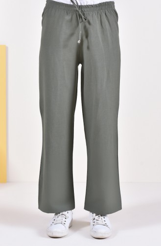Pantalon Large élastique 2069D-01 Vert 2069D-01