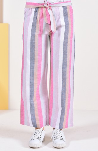 Striped Plenty Pants 2147-03 Powder Pink 2147-03