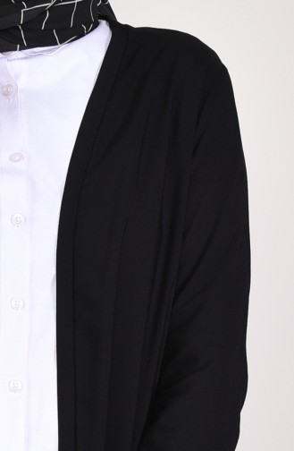 BENGISU Long Viscose Cardigan 4028-05 Black 4028-05