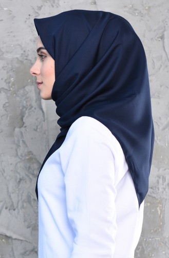 AKER S Twill Shawl 6385-797-921 Navy Blue 6385-797-921
