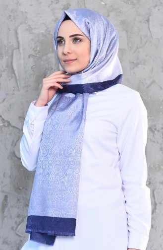 Karaca Monogram Şal Eşarp 90574-20 Lila Mor