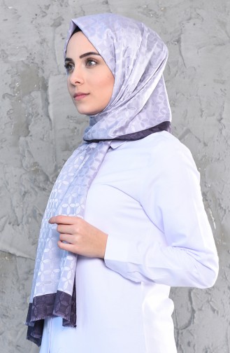 Karaca Monogram Şal Eşarp 90575-11 Krem Füme 90575-11