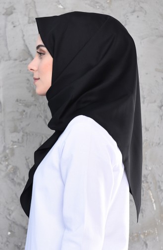 Aker S Twill Eşarp 6385-797-911 Siyah