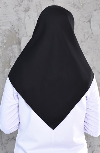 Aker S Twill Eşarp 6385-797-911 Siyah