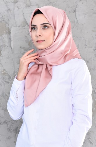 Aker S Twill Eşarp 6385-797-999 Pudra