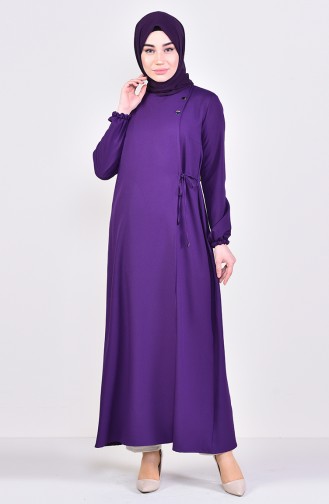 Purple Abaya 6814-01