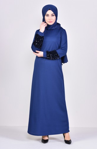 Robe Hijab Indigo 4011-02