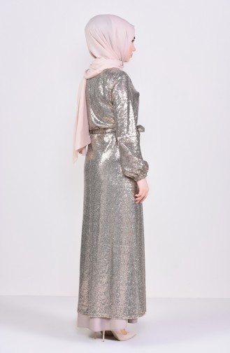 Payetli Abaya 7833-03 Vizon