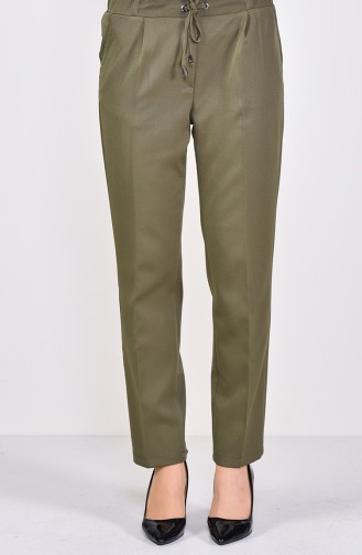 Pantalon a Lacets 1953-03 Khaki 1953-03