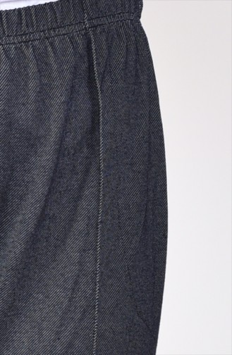 Pocket Straight Leg Pants 7852-01 Black 7852-01