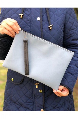 Blue Portfolio Hand Bag 12-11