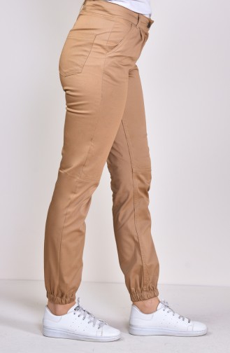 Pantalon avec Poches 2075-01 Moutarde 2075-01