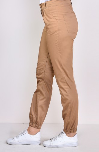 Pantalon avec Poches 2075-01 Moutarde 2075-01