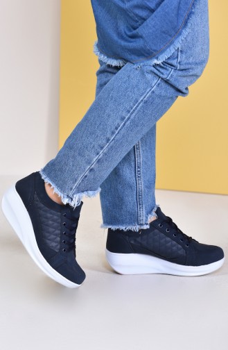 Navy Blue Sneakers 0107-04