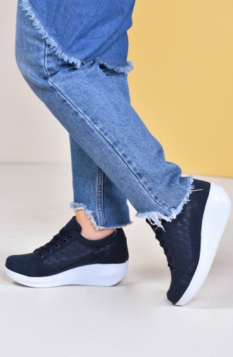 Navy Blue Sport Shoes 0107-04