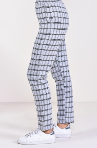 Checkered Pants 1005-03 Gray 1005-03