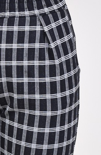 Checkered Pants 1005-05 Black 1005-05