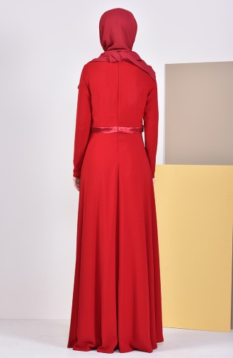 Robe de Soirée 6002-03 Rouge 6002-03