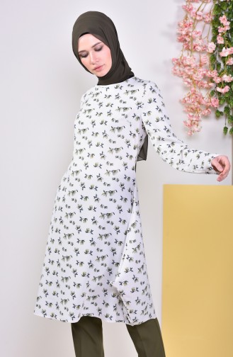 Tunique a Motifs 5109-02 Creme 5109-02