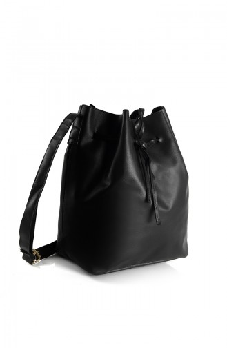 Black Shoulder Bag 10580SI