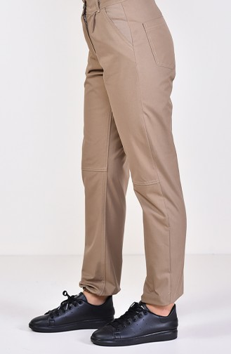 Pantalon avec Poches 2075-03 Vert Khaki 2075-03