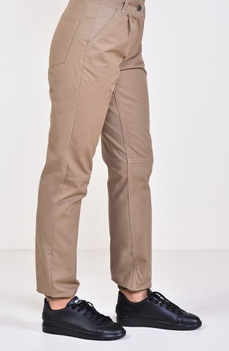 Pantalon avec Poches 2075-03 Vert Khaki 2075-03
