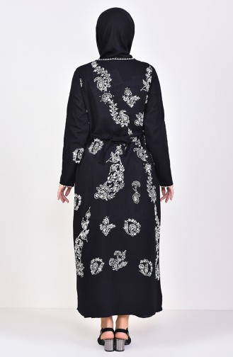 Black Hijab Dress 0004-05