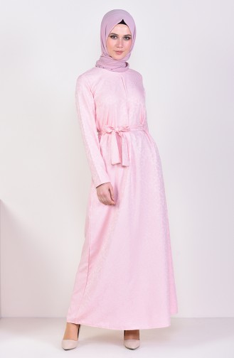 Jacquard Dress 6367-01 Powder 6367-01