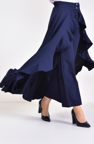 Navy Blue Culottes 31229-02