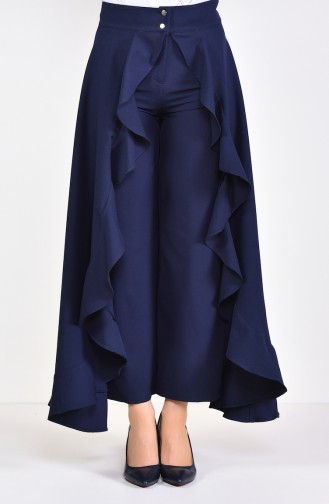 Navy Blue Culottes 31229-02