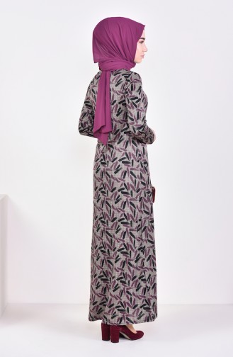 Zwetschge Hijab Kleider 8806-02