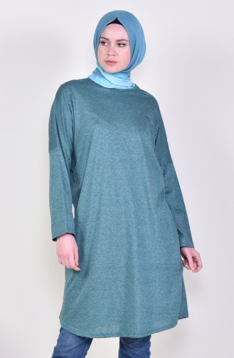 Yarasa Kol Tunik 7839-01 Yeşil