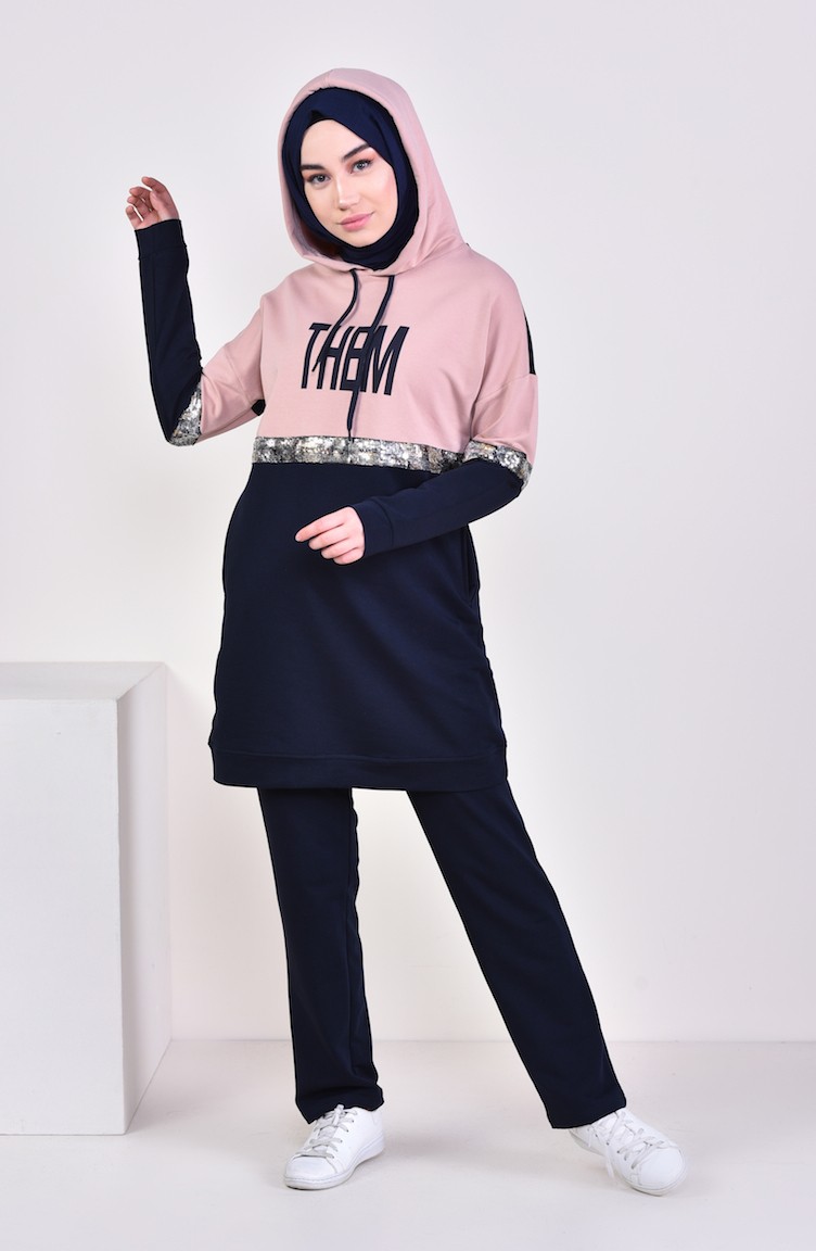 powder blue tracksuit