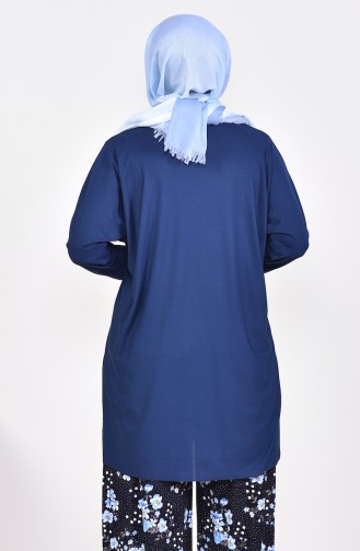 Basic Tunik 0799-05 Lacivert 0799-05