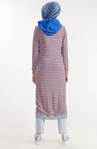 Hooded Sport Tunic 1191-01 Saxon Blue Red 1191-01