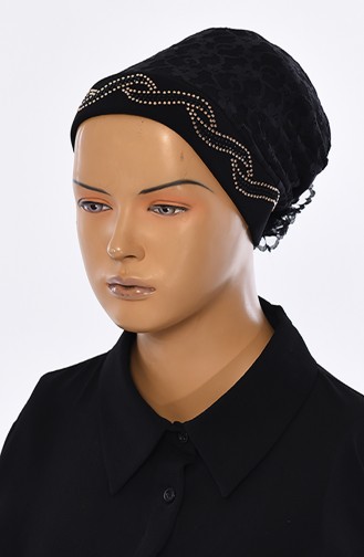 Dantelli Bone 0033-01 Siyah 0033-01
