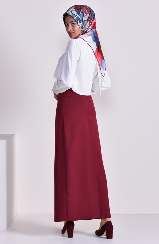 Belt Skirt 2204-04 Bordeaux 2204-04