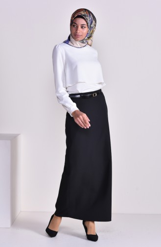 Belt Skirt 2204-06 Black 2204-06