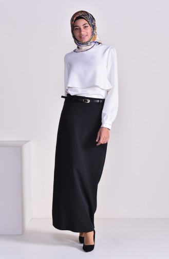 Belt Skirt 2204-06 Black 2204-06