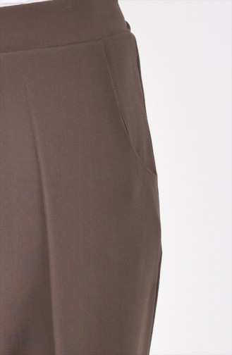 Waist Rubber Trousers 2075-01 dark Khaki 2075-01